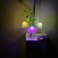 Automatic Sensor LED Night Lights Plug in Mushroom Light for Adults Kids Nightlight, Color Changing Cute Mushroom Night Light Flower Wall Lamp for Room Decoration Bedroom, Stairs, Kitchen, Corridor, Kids Gift.. 