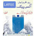 Ice pack bottle for ice box air coolers, ac cooler and dc cooler, refreezable icepack, Cooling refrigerant. 