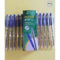 One Pack of PIANO PRO BallPoint Pens (10 Pcs) - Blue. 