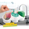 3 In 1 Soap Dispenser And Sponge Holder Kitchen Kit. 