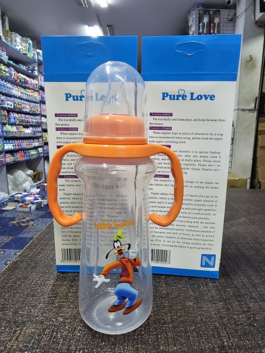 pure%20love%20baby%20feeder%20250ml%209oz%20plastic%20standerd%20nipple%20colour%20full%20perimium%20quality%20new%20style%20-%20Image%208