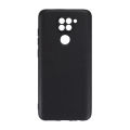 Xiaomi Redmi Note 9, Xiaomi Redmi 10X 4G Soft TPU Black Back Cover, Shock-Absorbing, Fingerprint-Resistant, Lightweight, Durable Protection. 