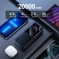 100% Original JOYROOM JR-QP192 20000mAh 22.5W Power Bank with LED Display,USB C Portable Charger with 3 Outputs & 2 Inputs External Battery Pack Cell Phone Charger Battery Compatible with iPhone 14/13 / 12/ pro max/ pro / mini 11, Xs Max, Samsung S21,S21. 