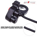 Universal Durable Switch Horn Turn Signal Headlight Switch 7/8" Compatible with Motorcycle Sport Dirt Electric Bike, ATV, UTV, etc (12V, Black). 
