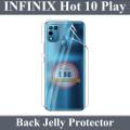 Infinix Hot 10 Play Back Protector Soft Film Protector Hydrogel Poly Sheet Proctection For Infinix Hot 10 Play. 