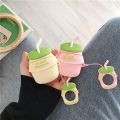 3D Summer Drinks Strawberry Banana Milk For Apple AirPods 2 Pro Case Silicone Headphone Wireless Bluetooth Earphone Cover. 
