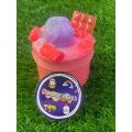 Pink punch slime for kids with all the addins shown best DIY SLIME for kids. 