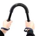 Power Twister Spring Arm Rod Spring Exerciser Bar Arm Muscular Strength - Black- 40kg. 