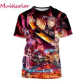 Demon Slayer Douma 3D printed T-shirt men women chilren tops casual short sleeve new tees tshirt popular anime Harajuku T shirt. 