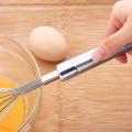 Whisker Mixer Beater Egg Sauce Balloon Design Stainless Steel Kitchen Utensil For Blending, Whisking, Beating And Mixing 10 inches. 