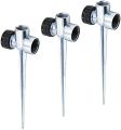 Orbit Metal Flow-Thru Lawn Sprinkler Spike Base for 1/2" Yard Sprinklers,. 