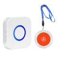 New lanyard type long battery life wireless pager for the elderly and children 350m ultra-long distance through the wall emergency caller. 