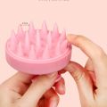 faraz store Silicone Shampoo Brush Head Scalp Massage Comb Hair Washing Comb Body Massage Brush Bath Shower Brush Salon Hairdressing Tool. 