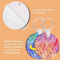 30PCS Double Side Heat Transfer Blanks MDF Blank Board for Sublimation DIY and Craft. 