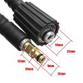 High Pressure Hose for Karcher K2 Classic K1 Pressure Washers etc - with Machine end M22 14mm Threaded n Gu.n end New Click type - Select 3m or 5m. 