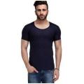 Men's Black Cotton Vest With Half Sleeves Premium Quality Summer Collection. 