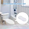 4x Universal Bathroom Toilet Seats Bumpers Spacers Attachment Replacement. 