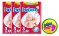 BEBEM  diapers - Jumbo economy pack - Size 3 - Medium 62 Pcs PACK OF 3. 