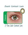 Event 3 Tone Contact Lenses Eye Wear Green. 