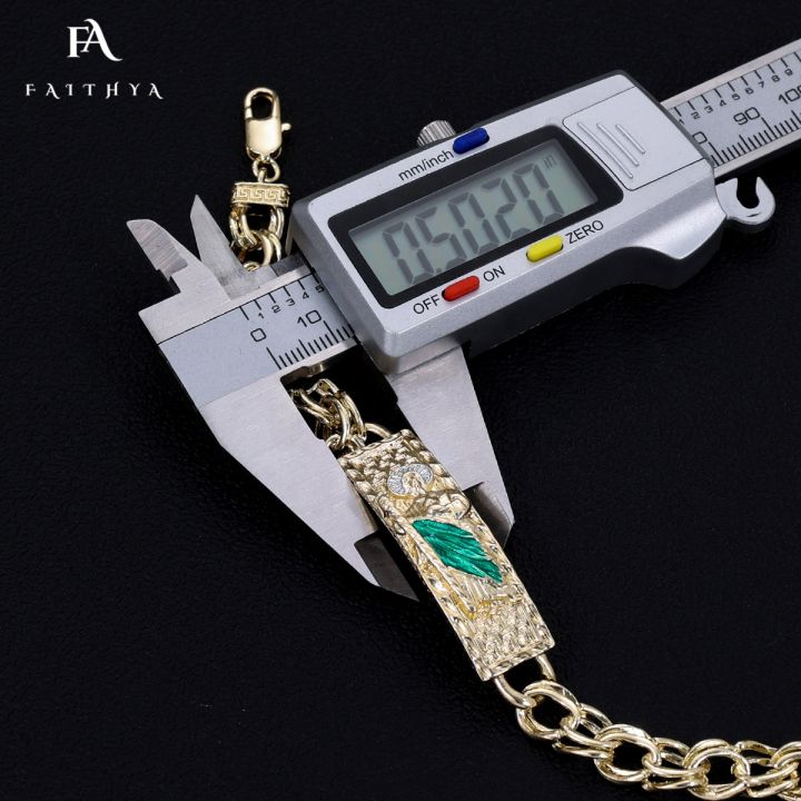 FB0282%202022%20Wholesale%20Men%20OJO%20Relojes%20De%20Pulsera%20Oro%20Laminado%2014K%2018K%20Gold%20Plated%20San%20Judas%20Tadeo%20Charms%20Jewelry%20Bracelets%20-%20Image%207