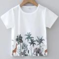 kids summer t shirts Funsies Garments Animals in Jungle Graphic Tee - Funsies Garments. 