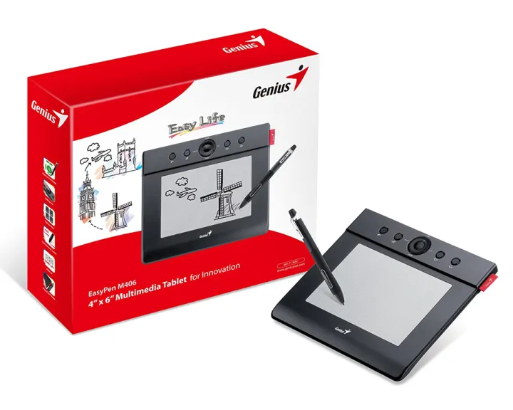 Genius%20Graphics%20Designing%20Tablet%20M406%20Easy%20pen%20-%20Image%207