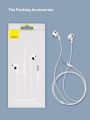 Baseus Encok 3.5mm lateral in-ear Wired Earphone H17 White. 