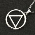 Akatsuki Hidan Necklace Jashin Symbol Trinity Christianity Catholicism Pendant Religion Amulet New Anime Jewelry. 