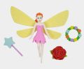 Cute Colourful Fairy Angel Eraser Set Randol Colors and Designs for Birthday Return Gifts. 