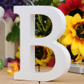 Wood Letter Delicate DIY White Large Wooden Standing Letter. 
