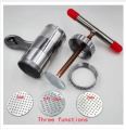 Noodle Juice Maker Pressure Machine With Plastic Handle Nimko Kitchen Accessories Press Nimco Maker Stainless Steel with 3 stainless steel blades. 