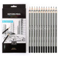 24Pcs Worison Sketching Pencil Set Includes 9H, 8H, 7H, 6H, 5H, 4H, 3H, 2H, H, F, HB, B, 2B, 3B, 4B, 5B, 6B, 7B, 8B, 9B, 10B, 11B, 12B, 14B Professional Sketch Art Pencils Drawing Sketches Pencils. 
