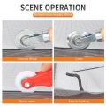 Durable Stainless Steel Rubber Rolling Wheel Tools Hand Tool Rubber Disassembling Tool Household Gauge Pressing Wheel Household. 