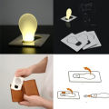 Portable Ultra-thin Mini LED Wallet Pocket Credit Card Size Lamp Night Light. 