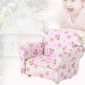 Dollhouse 1:12 Miniature Couch Armchair Single Sofa Dolls DIY Accessories. 