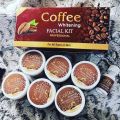 Coffee Skin Whitening Facial kit All Skin Type With Bleach. 