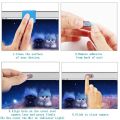 Orsda Webcam Cover Motebook Laptop Camera Cover Metal Protection Slider Phone Pc for Laptops Web Cam Cover Magnet Sticker-1x Black 1x Silver. 