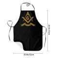 Faith Freemasonry Masonic Apron Men Women Freemason Adult Uni Kitchen Chef Bib Tablier Cuisine Cooking Baking Painting. 