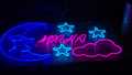 CUSTOMIZED MOON STAR Neon Sign LOGO with Name for Wall Available in Blue/ICE BLUE/Pink/Purple & Red Color with Thick Acrylic Support - Shockproof Neon Light for Room Decoration Wall Art/Decor with High Durable Packing. 