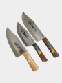 High Carbon Steel Qurbani Knife Set 6 Pieces – Made in Wazirabad. 