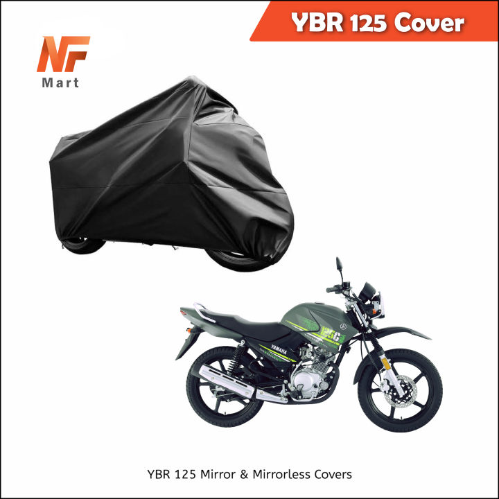 Bike Cover YBR 125 – Yamaha Bike Cover - Dust proof Scratch proof Bike Top Covers – 125 G Made from waterproof fabric saves Motorbike color from fading NF MART