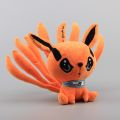 Q Version Nine-Tailed Fox Fairy Tail Beast Anime Ninja 9 Tail Fox Plush Doll Children's Gift Prize Claw Doll. 