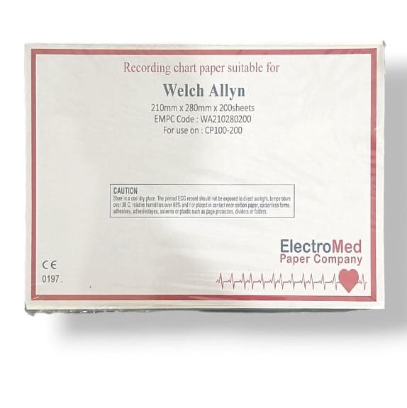 Welch Allyn Recording chart paper suitable for Welch Allyn Daraz.pk