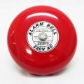 220v  150mm 6" Diameter Metal Electric Round Alarm Bell Red. 