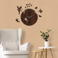 Fairy And Butterflies Wooden Wall Clock|Butterfly Wall Clock  For Home Decor And Offices| Butterfly Design Clock| Beautifull Design Wall Clock|. 