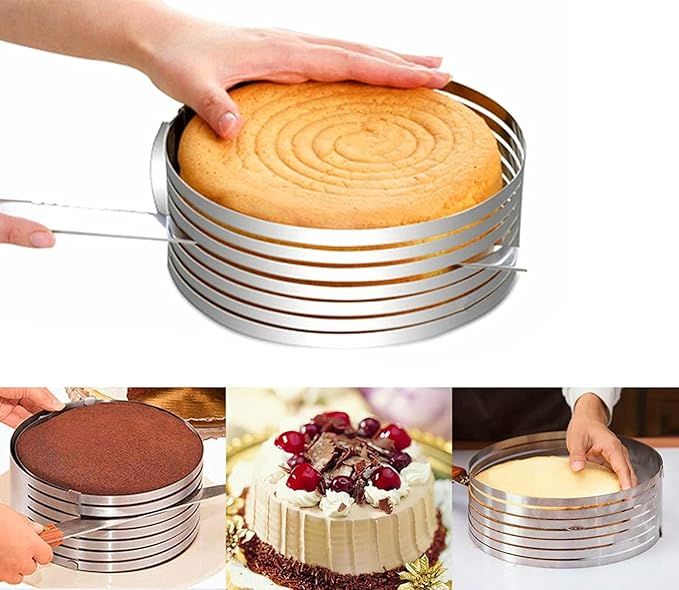 304 Stainless Steel Ultrasonic Layer Cake Base Cutting Machine - Cake
