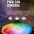 Cooler Master MasterFan MF120 Prismatic - 120mm ARGB Fan. 