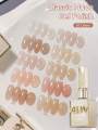 💅 XEIJAYI Ice Nude Series Gel Nail Polish 15ml – Semi Permanent UV LED Soak Off Nude Nail Gel for Salon & DIY Manicure. 