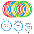 Kids Outdoor Toys Hopscotch Ring Jumping For Kids Sports Outdoor Play Outside Toys Children Garden Backyard Indoor Carnival Game. 