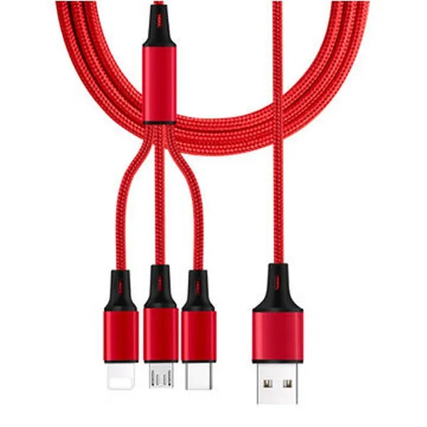 in Multi Charging USB Type C Cable Lightning Android